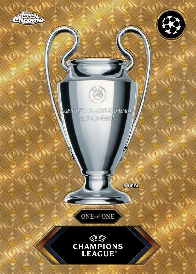 Topps Chrome UEFA Club Competitions Jumbo 2023-24 Pack