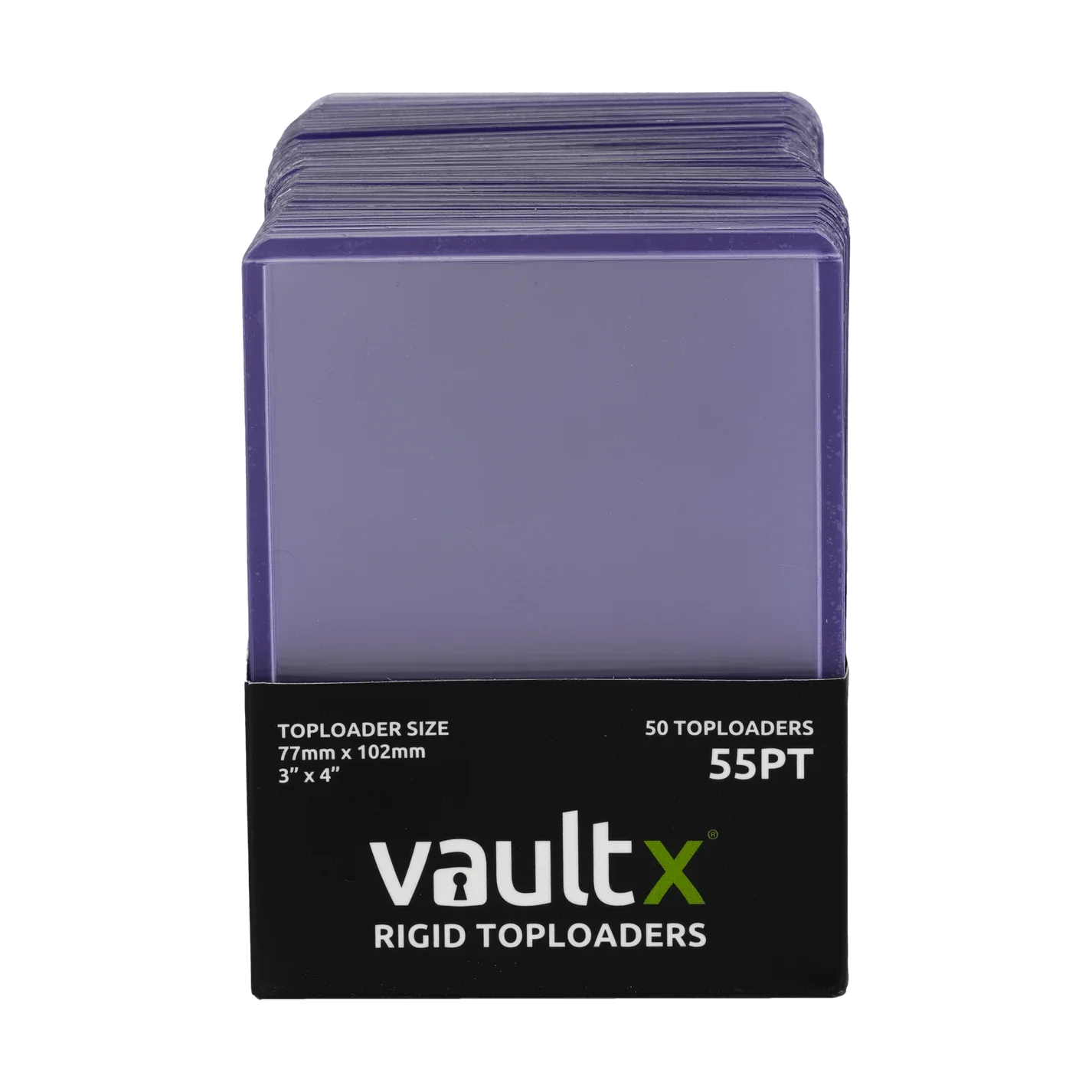 Rigid Toploaders 55PT - 50 Pack
