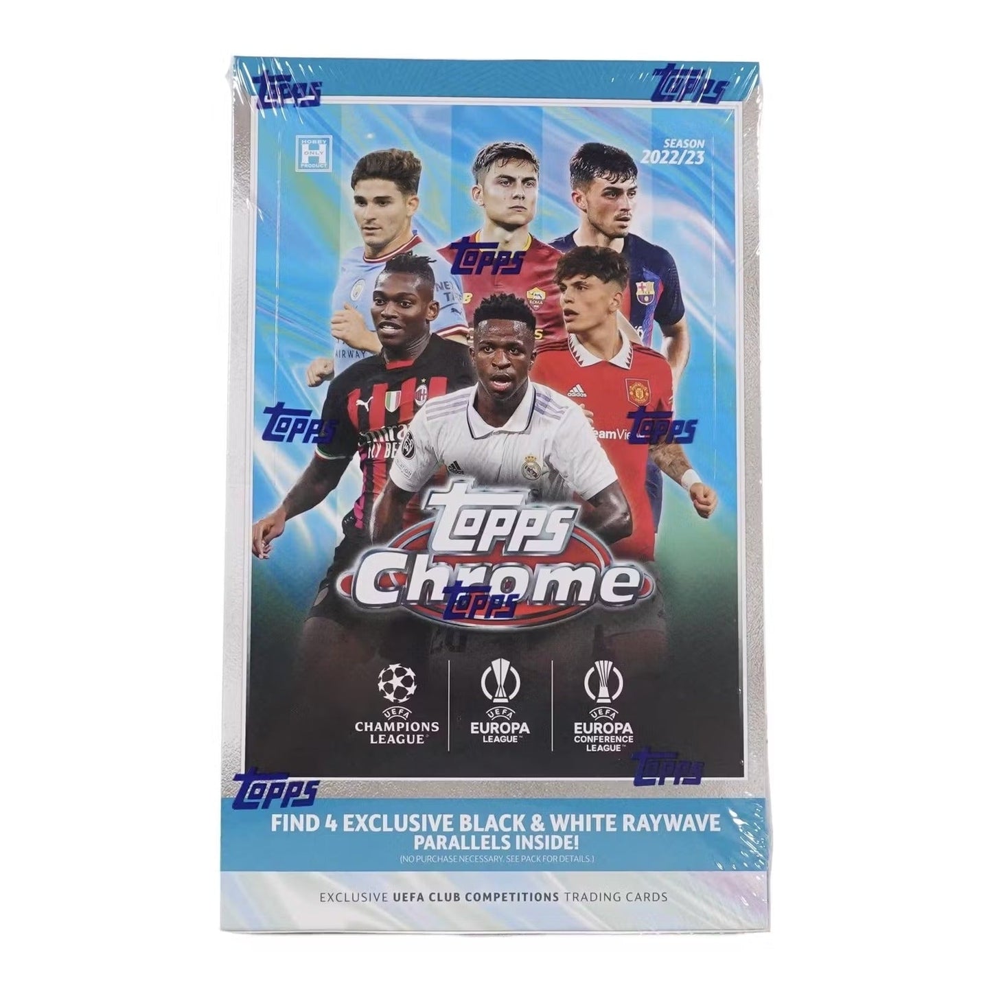 2022-2023 Topps Chrome UEFA Club Competitions Soccer Hobby Lite Box