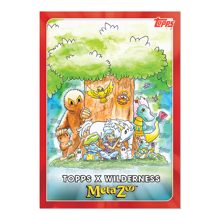 Topps MetaZoo Wilderness 30 Card Box - On Demand Set 2022