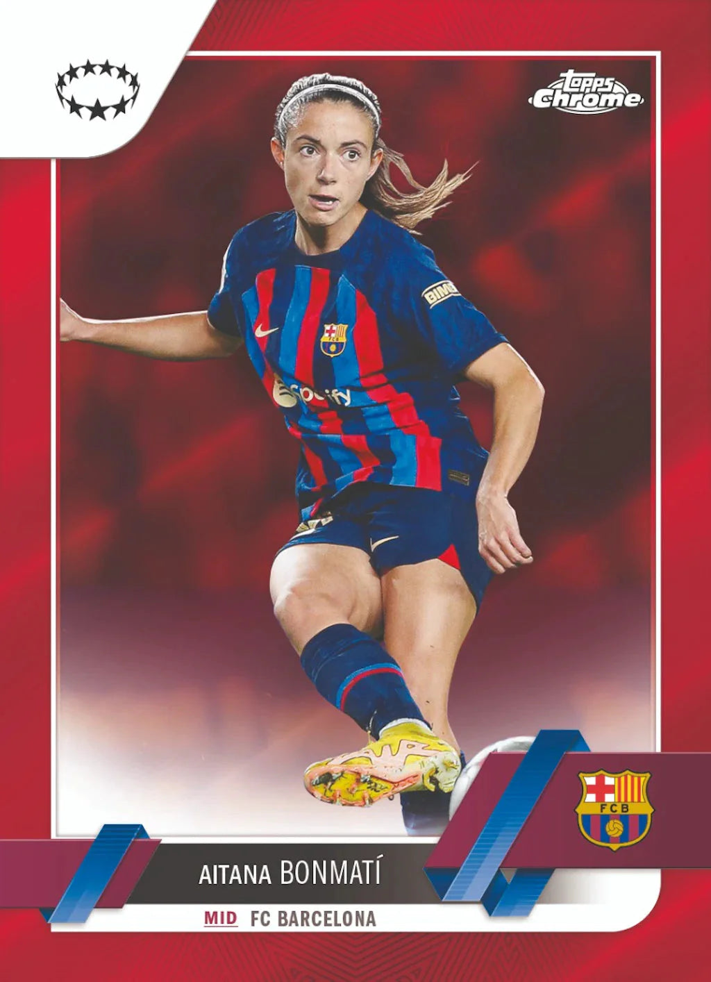 Topps Chrome UEFA Women's Champions League 2023  - Pack