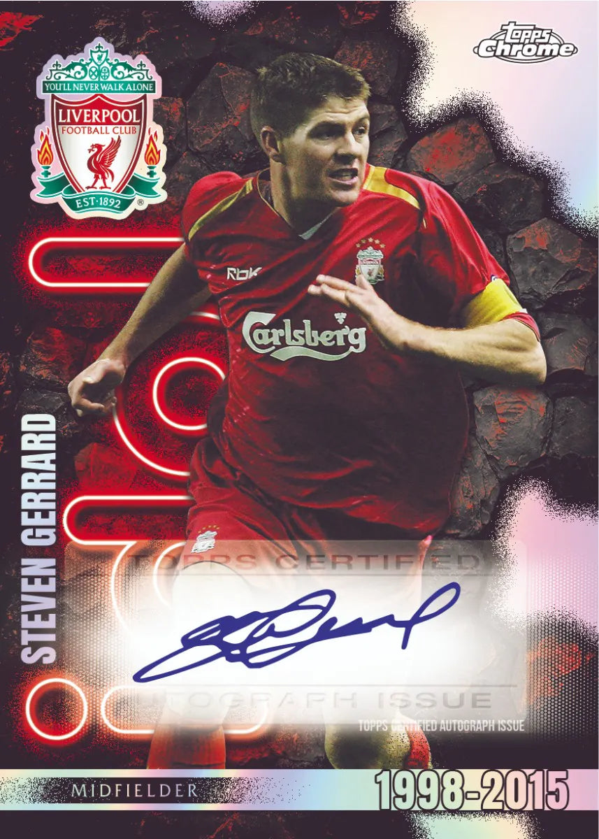 Topps Chrome Liverpool FC 23/24  - Pack