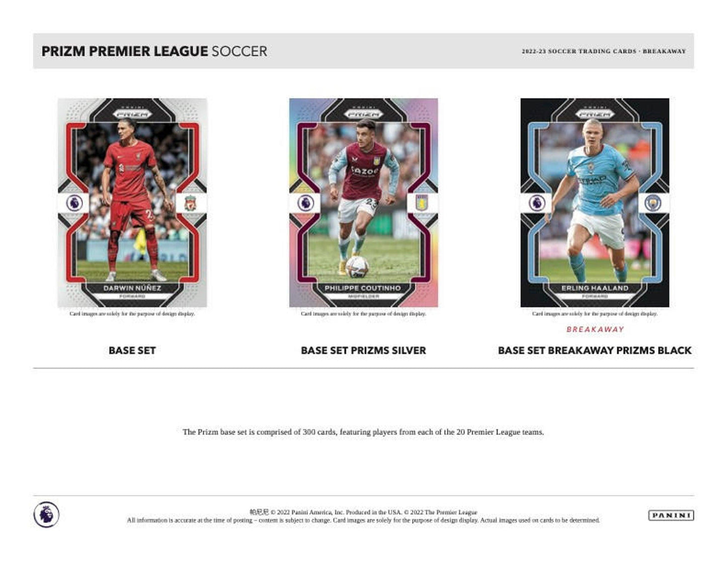 2022-23 Panini Prizm Premier League Hobby H2 Breakaway Soccer Box